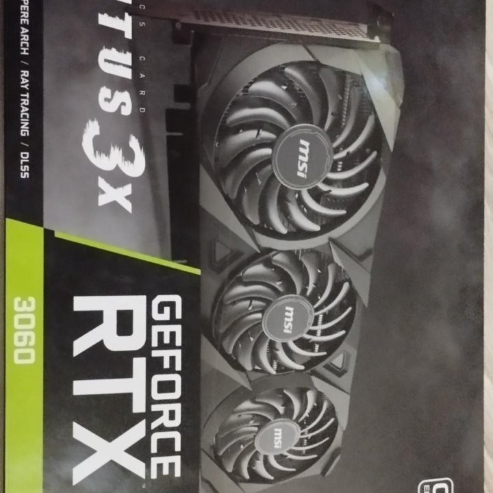 rtx MSI 3060 ventus 3x oc 12gb