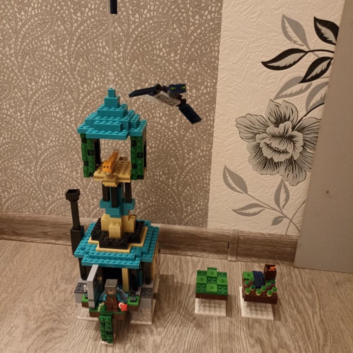 Lego майнкрафт небесная деревня (башня). 60076