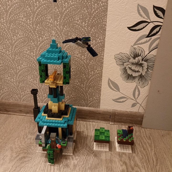 Lego майнкрафт небесная деревня (башня). 60076