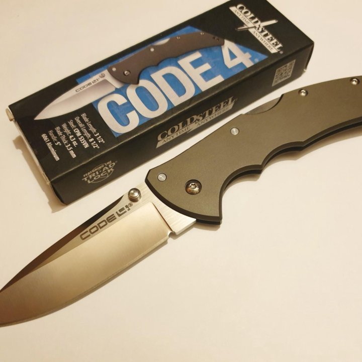 Нож Cold Steel Code4 Spearpoint