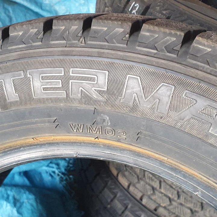 2шт.185/65/15 Dunlop WinterMaxxWM01 2018 год.