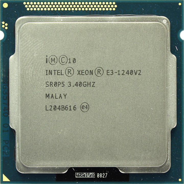 Процессор Intel Xeon E3-1240v2 (Core i7-З770) 1155