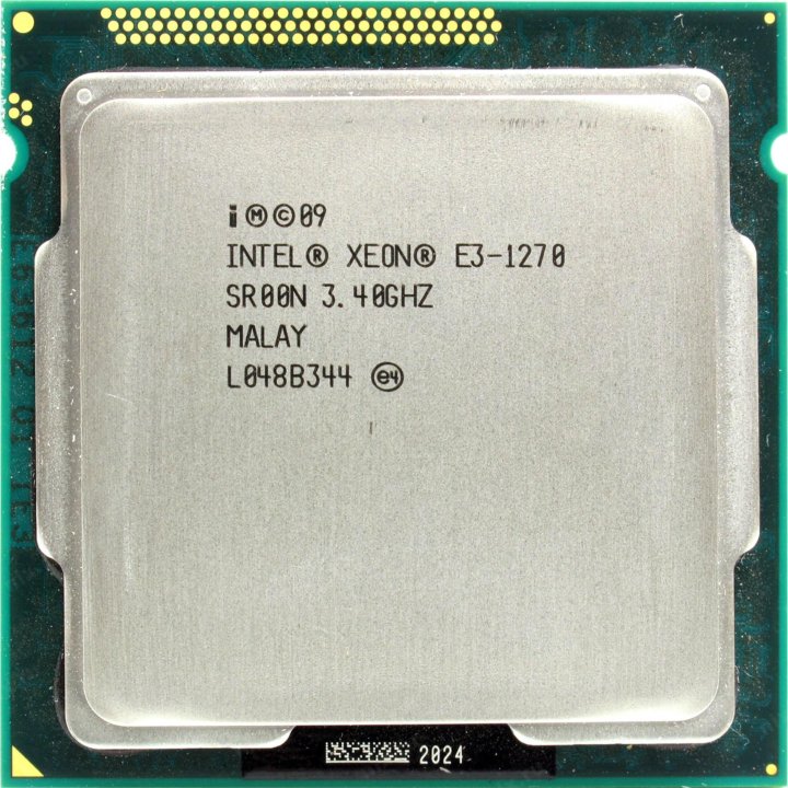 Xeon E3 1270, 8 x 3.8GHZ, аналог i7 2600k, 1155