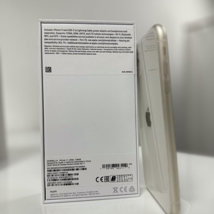 iPhone 11 128 gb белый