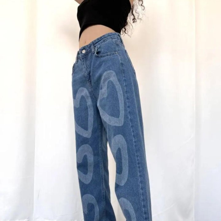 Новые джинсы «Rare Store” 44 размер, цвет синий