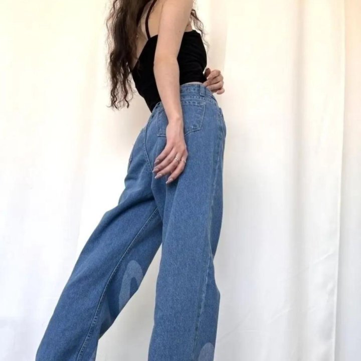 Новые джинсы «Rare Store” 44 размер, цвет синий