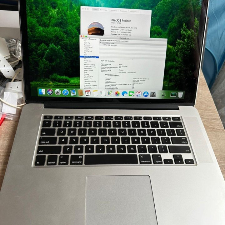 Идеальный Macbook Pro 15 2015, A1398, 200 циклов ,