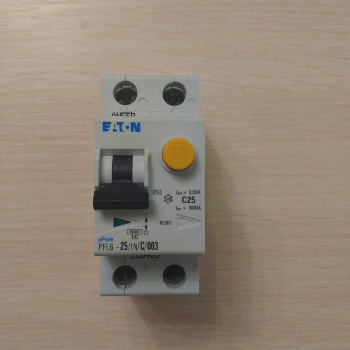 Диффавтомат EATON C25