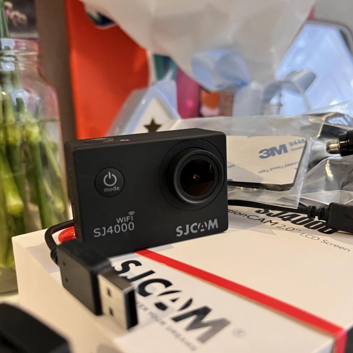 Экшн видеокамера SJCAM 4000 Wi-Fi