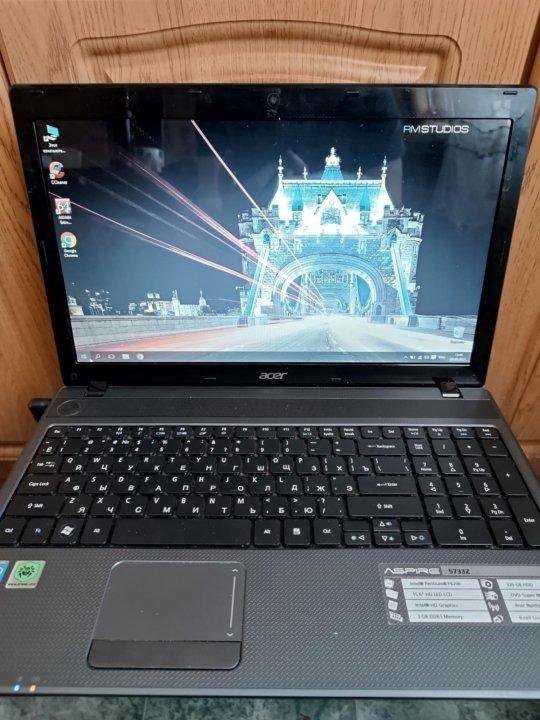 Ноутбук Acer aspire 5733z, i 3, 6Gb