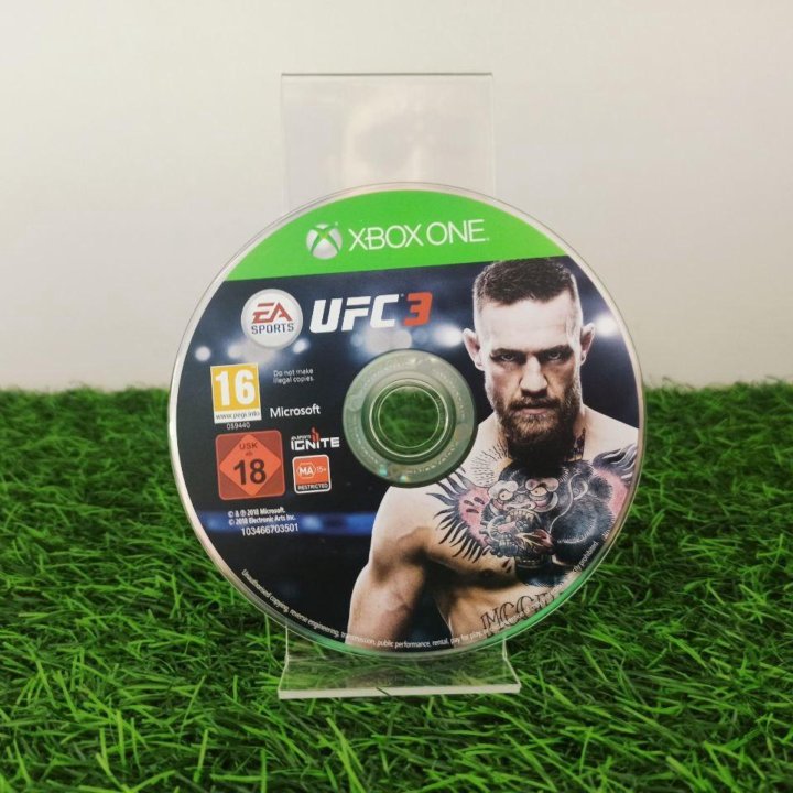 Игровой диск Microsoft XBOX One. UFC 3 Доставка!