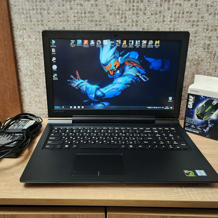 Игровой Lenovo GTX1050,i5 7300HQ,ОЗУ16Gb,IPS,SSD