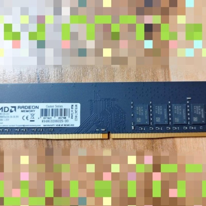 Оперативная память ddr4 8gb Amd 3200