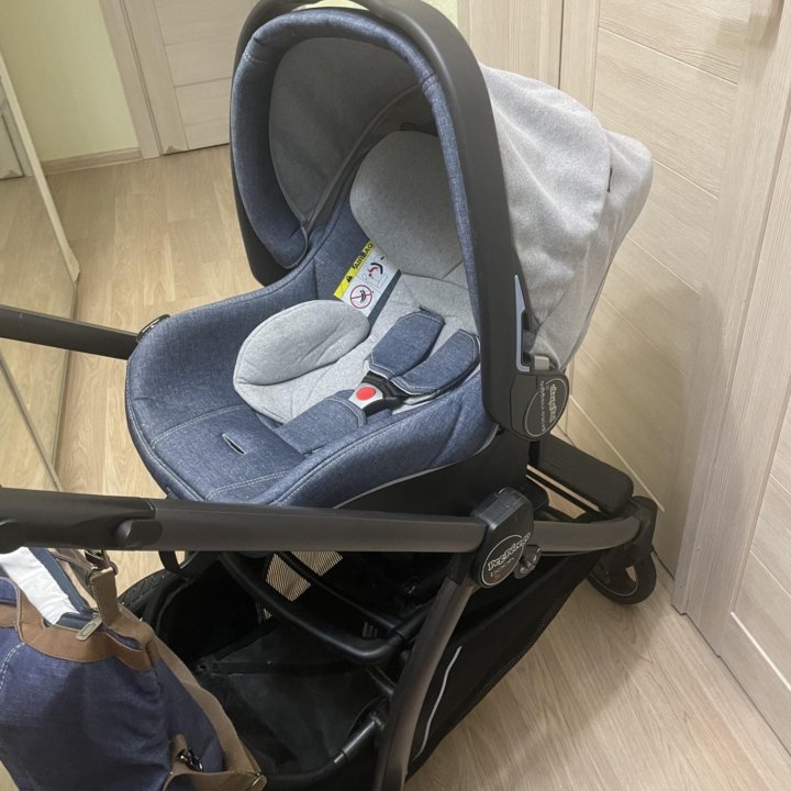 Коляска Peg Perego book s51 + база в машину