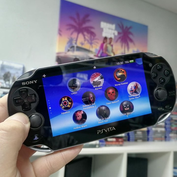 PS Vita 64gb много игр