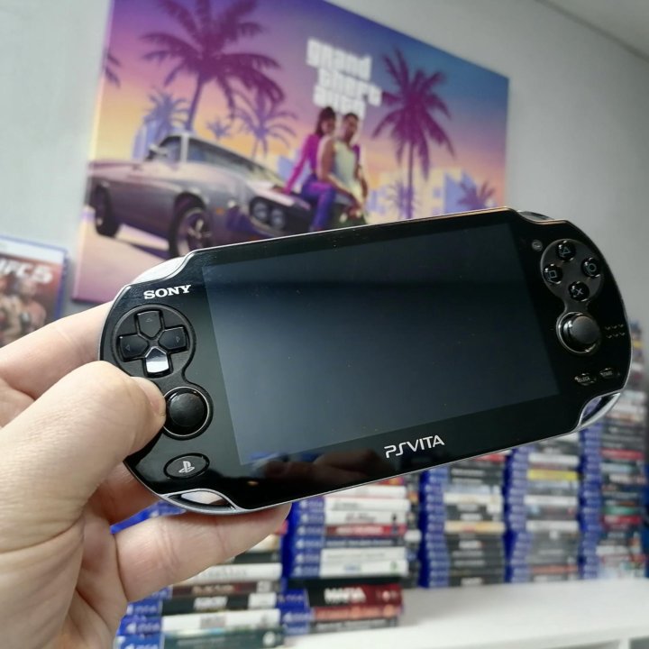 PS Vita 64gb много игр