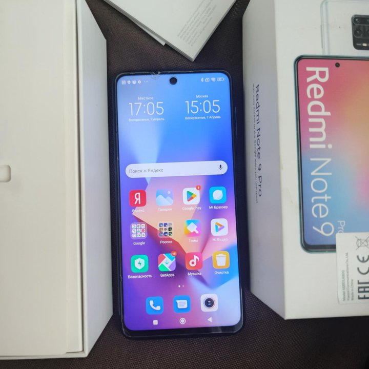 Смартфон redmi note 9 pro