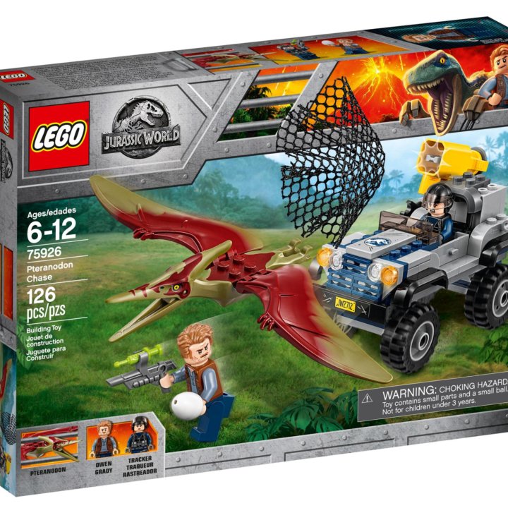 Оригинал Lego 75926 - Погоня за птеранодоном