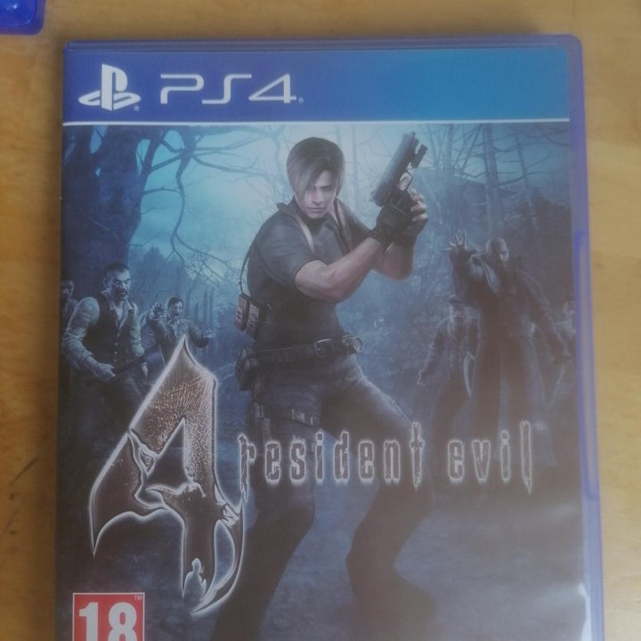 Игра Resident evil 4 на ps4