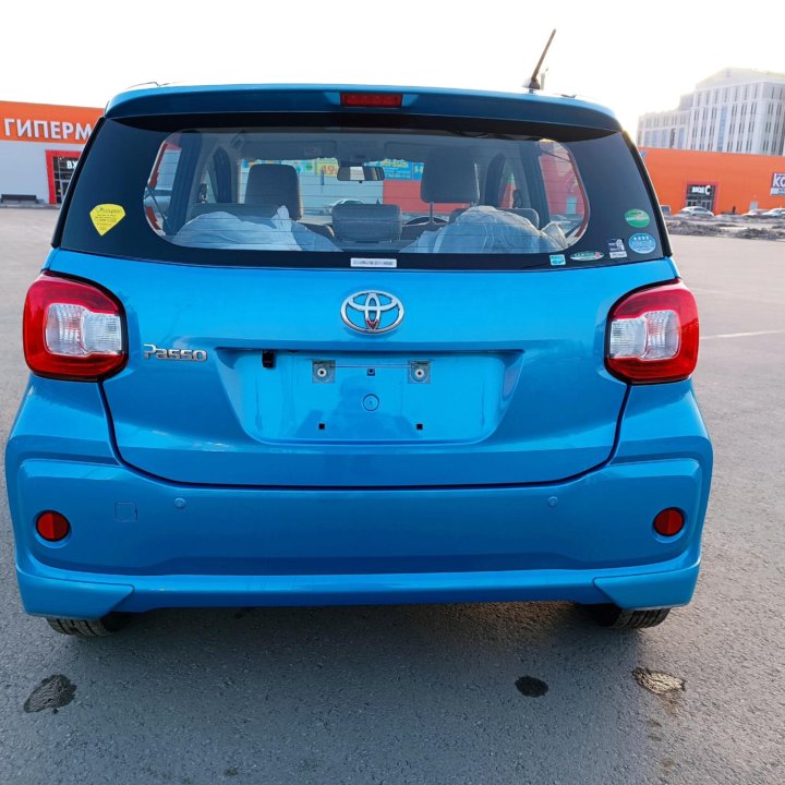 Toyota Passo, 2018