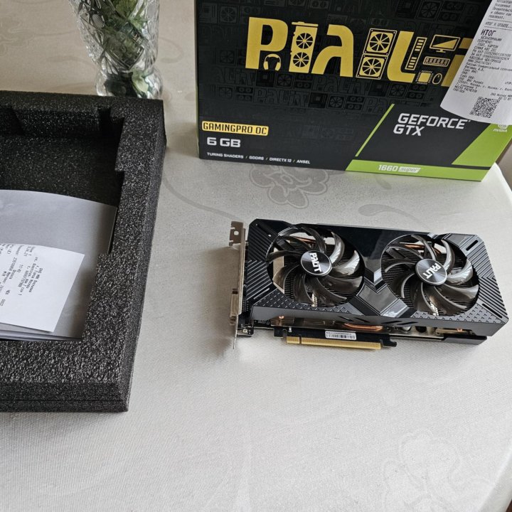 Видеокарта rtx 1660 super gp os