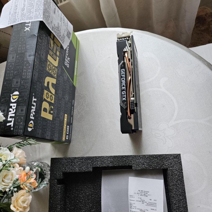 Видеокарта rtx 1660 super gp os