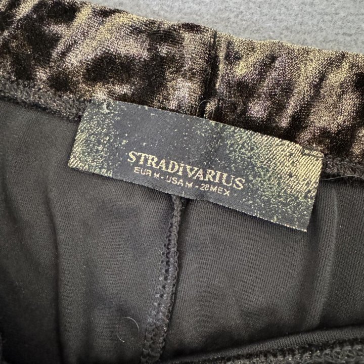 Юбка велюровая stradivarius s