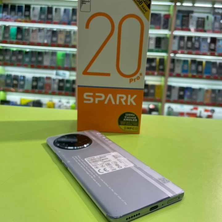 Tecno Spark 20 Pro+ 8/256Gb 108МП5000mAh NFC 6.78