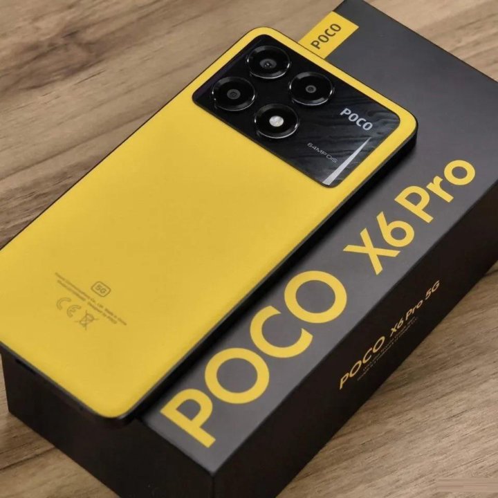 POCO X6 Pro 5G 16/512GB (Новый.Гарантия)