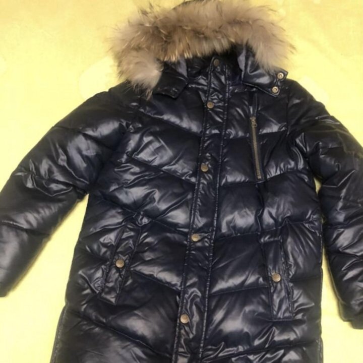 Куртка пуховик парка для мальчика 152р. Зима