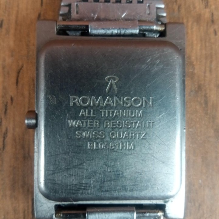 Часы Romanson RL0581HM титановый корпус оригинал