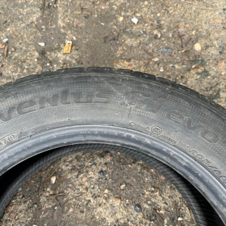 1шт. 205/60 R16 HANKOOK ЛЕТО