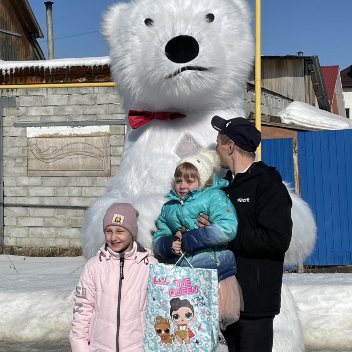 Поздравления ростовой куклой