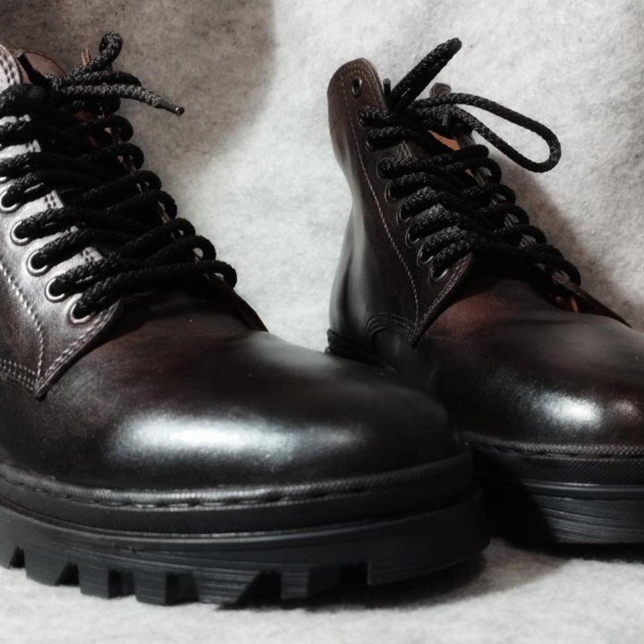 Ботинки мужские в стиле Red Wing. Кожа.