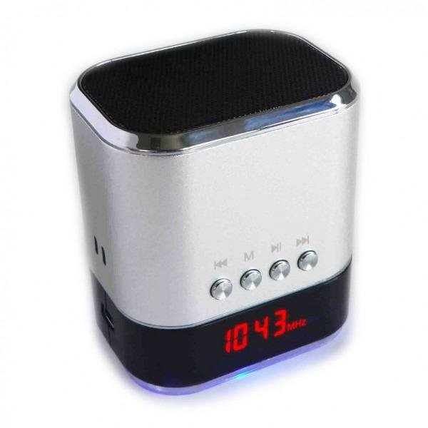 Портативная MP3 колонка с радио, AUX, USB.