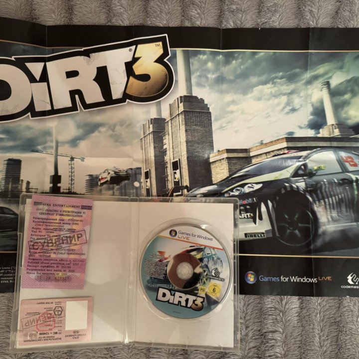 Dirt 3 (PC, лицензия)