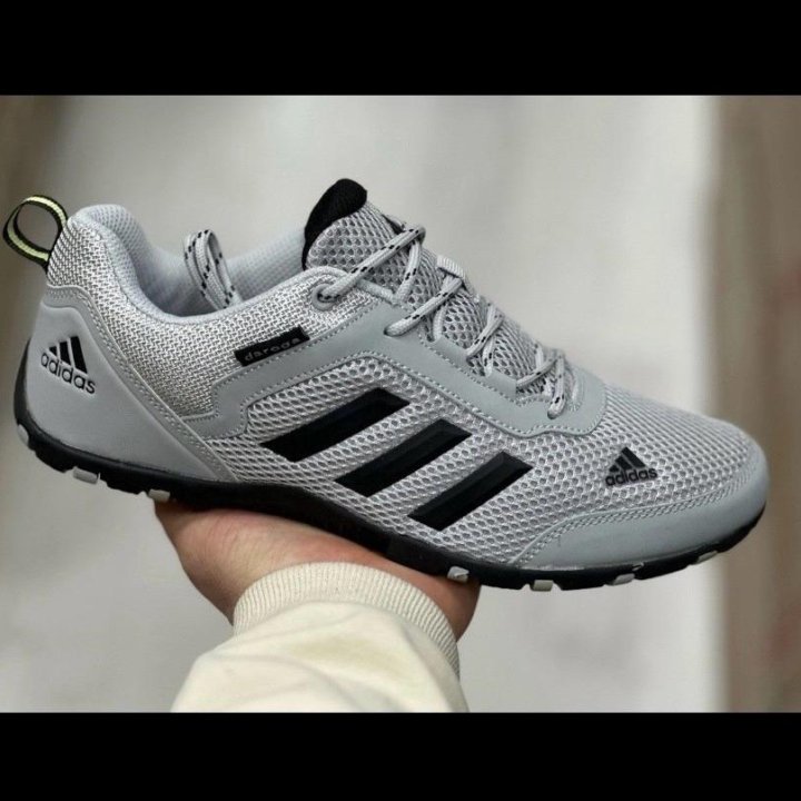 Кроссовки мужские летние Adidas серые