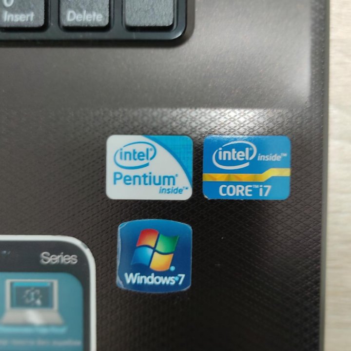 Наклейки Intel core i7 .