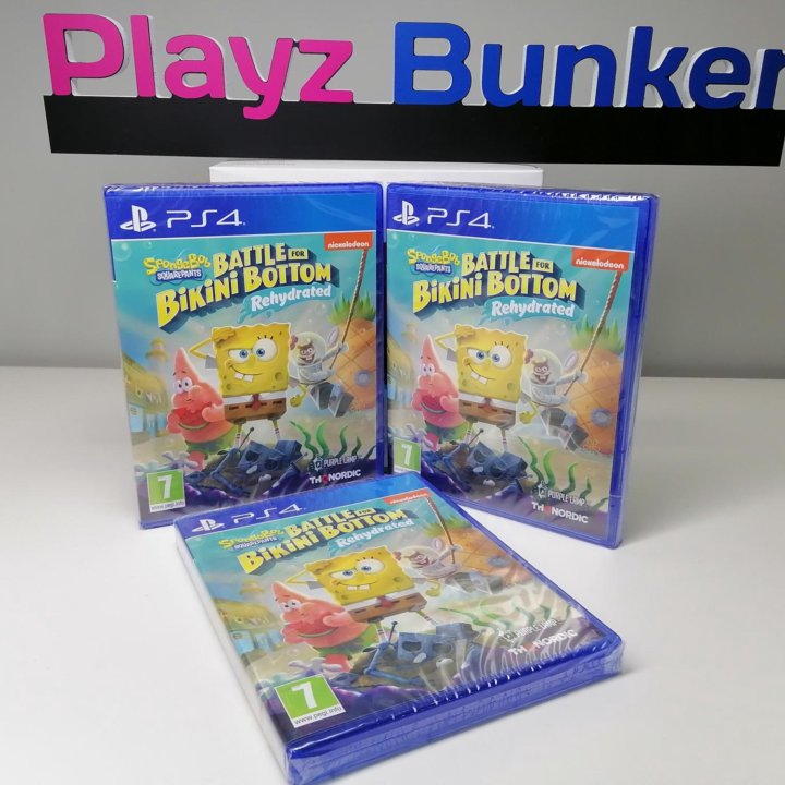 Spongebob Новый PS4 /PS5