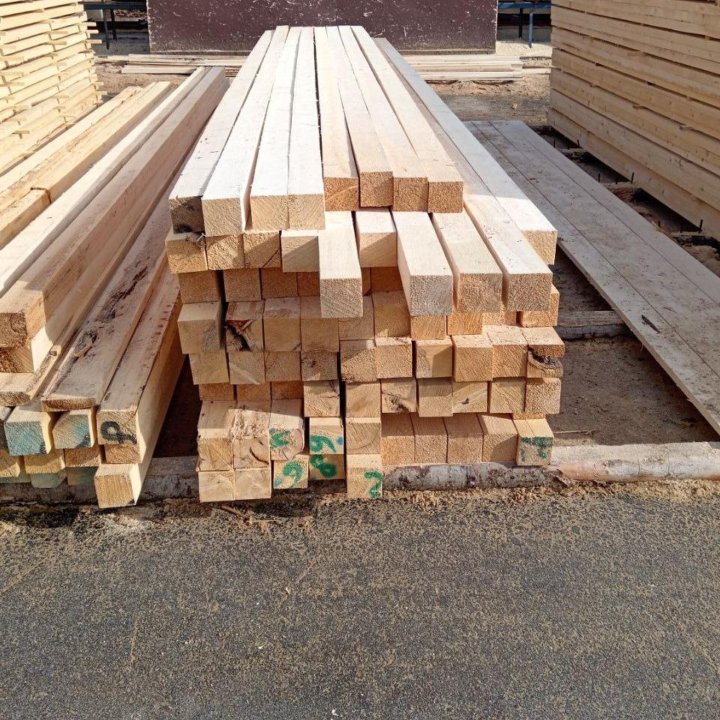 Брус 100/100/6000мм 2-сорт