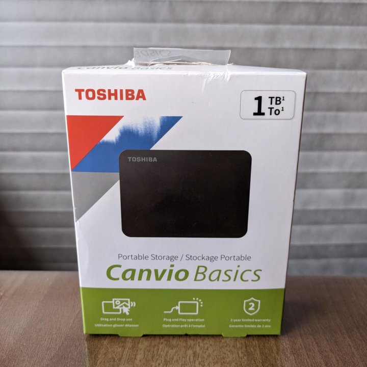 Внешний жесткий диск Toshiba 1TB