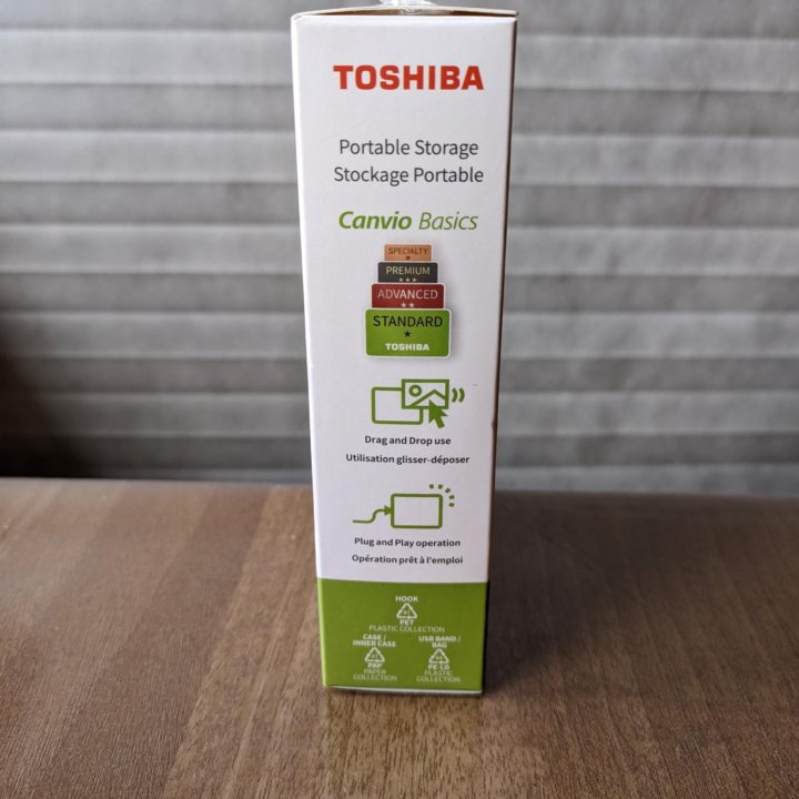 Внешний жесткий диск Toshiba 1TB