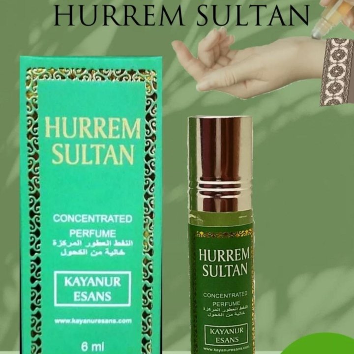 Турецкие женские масляные духи Hurrem Sultan 6 ml