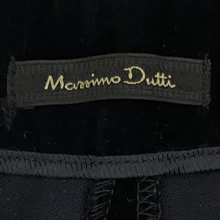 Брюки бархатные женские Massimo Dutti