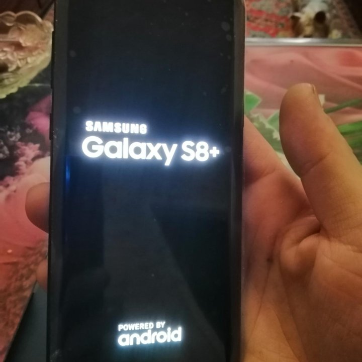 Samsung galaxy S8 plus.