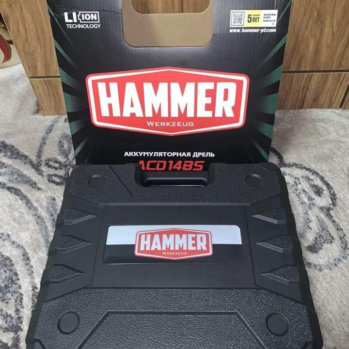 Новый шуруповерт hammer Flex ACD14BS