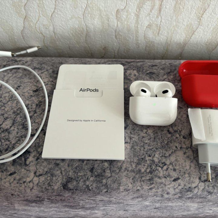 Apple Наушники Apple AirPods 3, Lightning