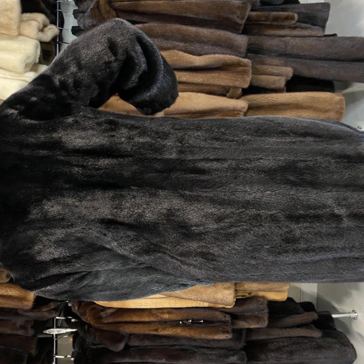 Elena Furs. Nafa Mink. Премиум шуба из норки 48-50 р.