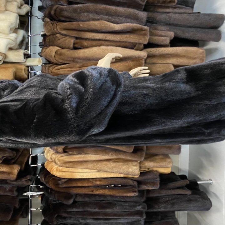 Elena Furs. Nafa Mink. Премиум шуба из норки 48-50 р.