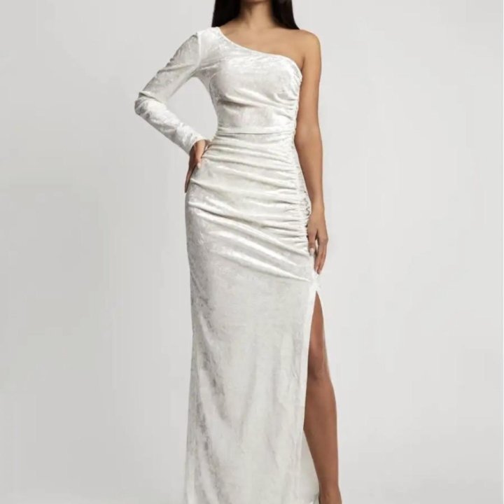 Вечернее платье свадебное белое 40 XS размер
